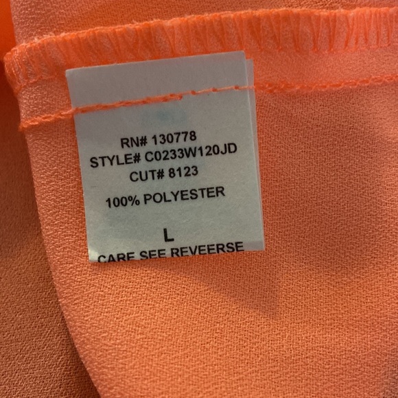 Living Doll Tangerine Skirt Size L - Picture 8 of 9